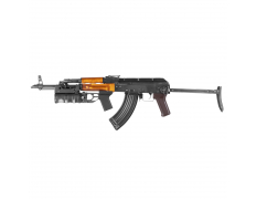 Страйкбольный автомат (AirsoftSports) LCT АКМС Wood (Старение) (AS42)